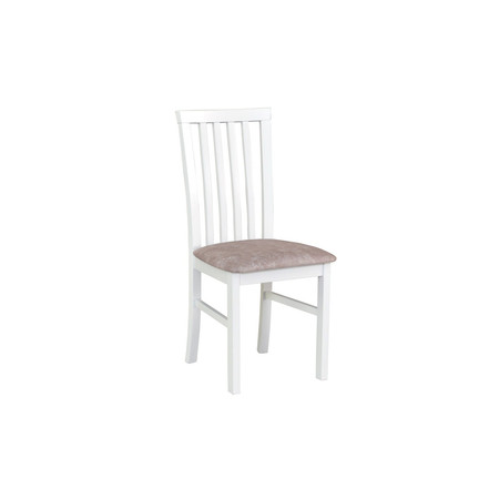 Jídelní židle MILANO 1 Bílá Tkanina 28B MIX-DREW