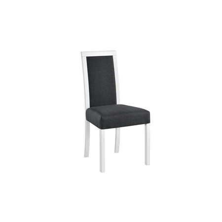 Jídelní židle ROMA 3 Bílá Tkanina 24B MIX-DREW