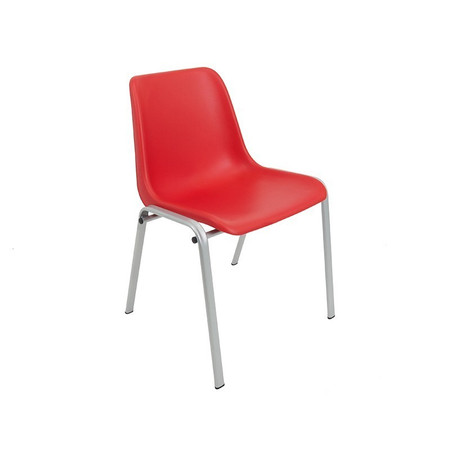 Konferenční židle Maxi hliník Červená Mazur