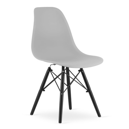 Židle OKSANA - černá/šedá SG-nábytek