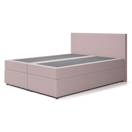 Čalouněná postel IMOLA s pružinovou matrací 160x200 cm Růžová SG-nábytek