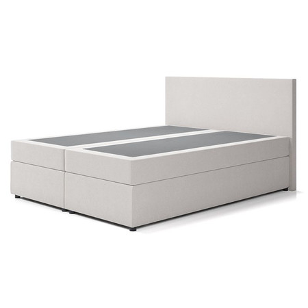 Čalouněná postel IMOLA s pružinovou matrací 180x200 cm Béžová SG-nábytek
