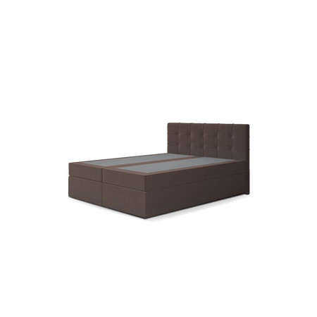 Čalouněná postel RIVA s pružinovou matrací rozměr180x200 cm Hnědá SG-nábytek
