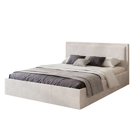 Čalouněná postel SOAVE rozměr 160x200 cm Opera krémová TT-FURNITURE