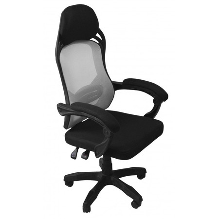Kancelářská židle Oscar - černá/šedá TOP Nábytek