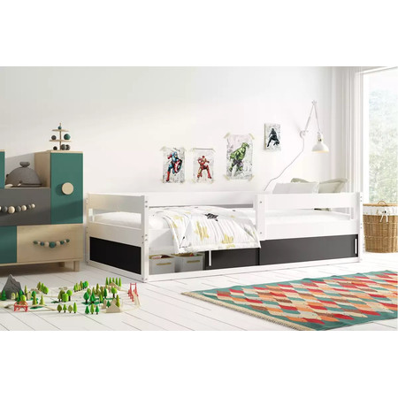 Dětská postel HUGO 80x160 cm - bílá BMS
