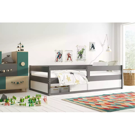 Dětská postel HUGO 80x160 cm - grafit BMS